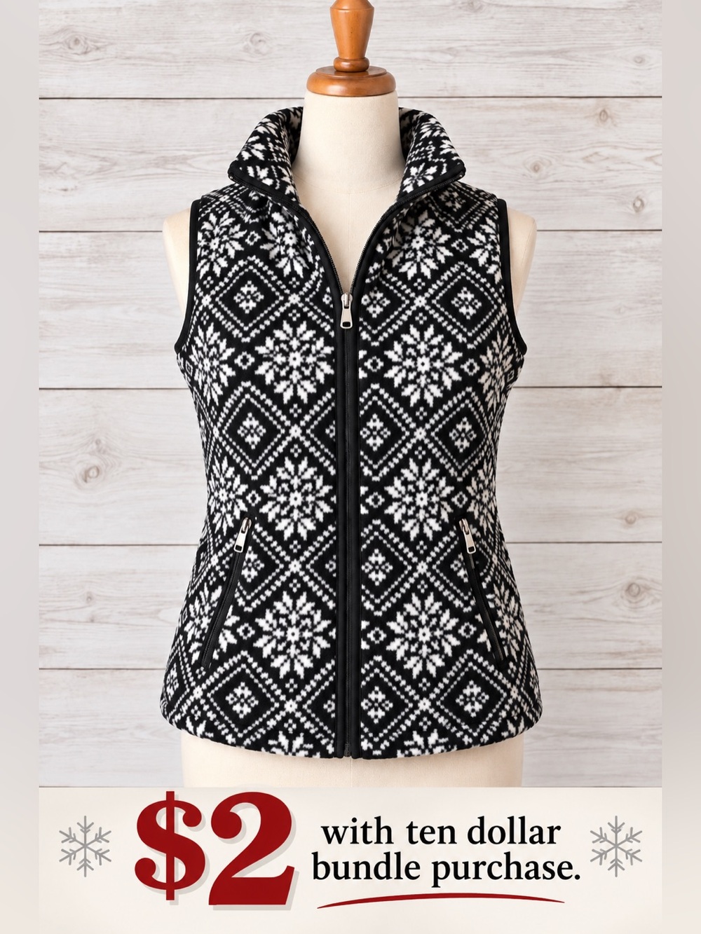 Snowflake Vest